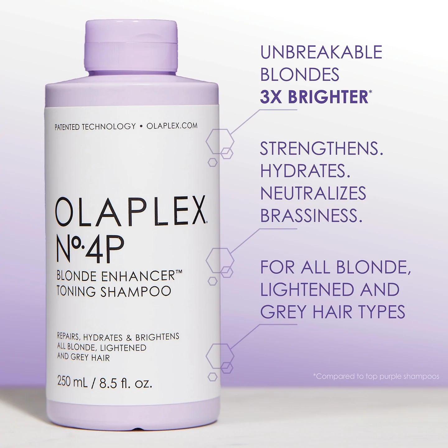 Nº.4P BLONDE ENHANCER TONING SHAMPOO